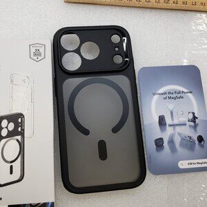 ESR for iPhone 17 Pro Case, Camera Control, MagSafe compatible, Shockproof Black